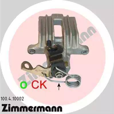 Zimmermann 100.4.10002 - Тормозной суппорт autosila-amz.com