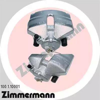 Zimmermann 100.1.10001 - Тормозной суппорт autosila-amz.com