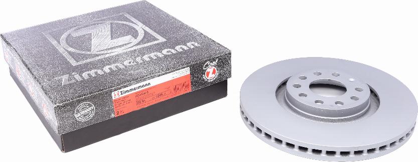 Zimmermann 100.1249.20 - Тормозной диск autosila-amz.com
