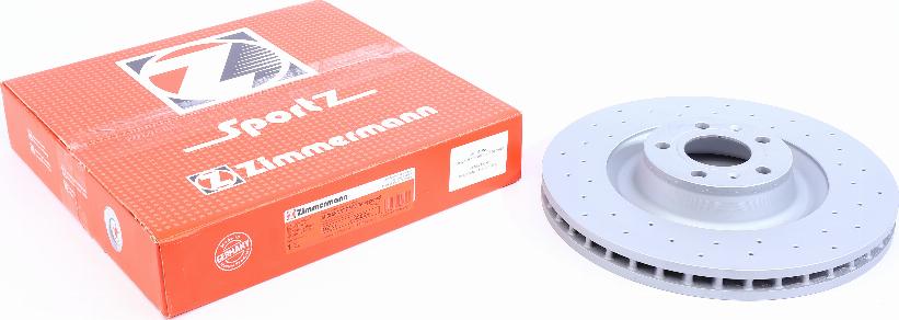 Zimmermann 100.3305.52 - Тормозной диск autosila-amz.com