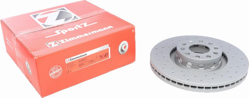 Zimmermann 100.3303.52 - Тормозной диск autosila-amz.com