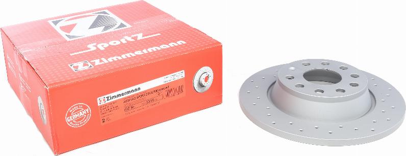 Zimmermann 100.3315.52 - Тормозной диск autosila-amz.com