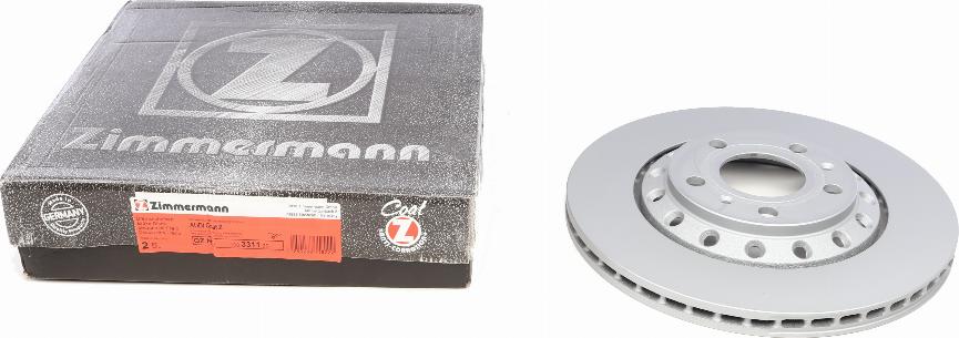 Zimmermann 100.3311.20 - Тормозной диск autosila-amz.com