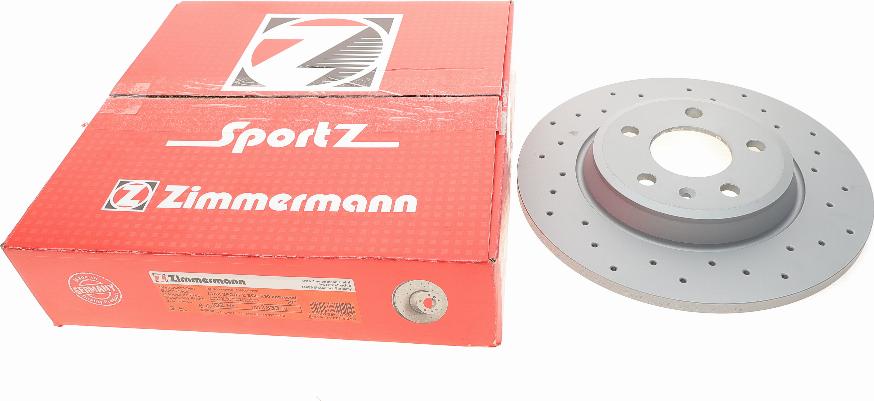 Zimmermann 100.3333.52 - Тормозной диск autosila-amz.com