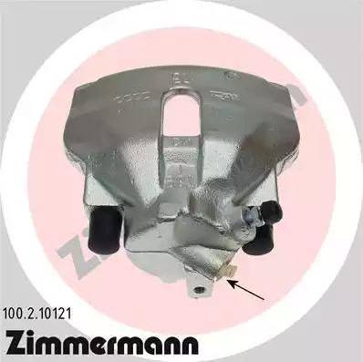 Zimmermann 100.2.10121 - Тормозной суппорт autosila-amz.com