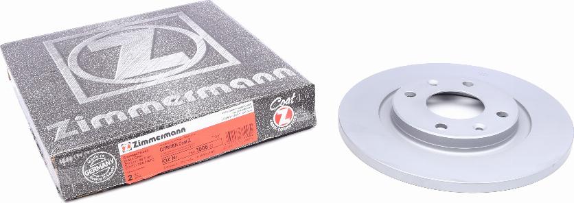 Zimmermann 180.3006.20 - Тормозной диск autosila-amz.com