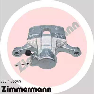 Zimmermann 380.4.50049 - Тормозной суппорт autosila-amz.com