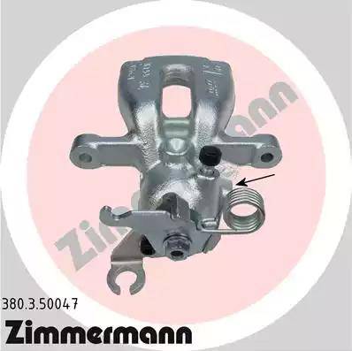 Zimmermann 380.3.50047 - Тормозной суппорт autosila-amz.com