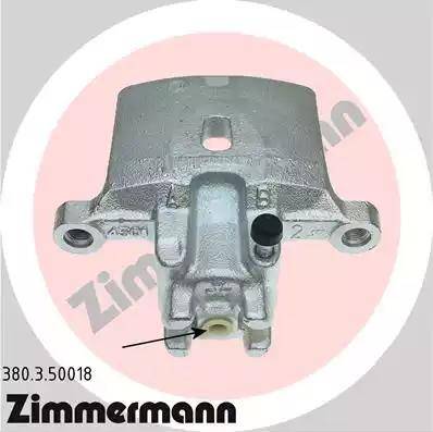 Zimmermann 380.3.50018 - Тормозной суппорт autosila-amz.com