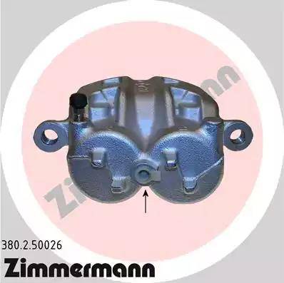 Zimmermann 380.2.50026 - Тормозной суппорт autosila-amz.com