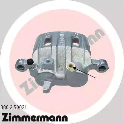 Zimmermann 380.2.50021 - Тормозной суппорт autosila-amz.com