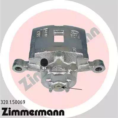 Zimmermann 320.1.50069 - Тормозной суппорт autosila-amz.com