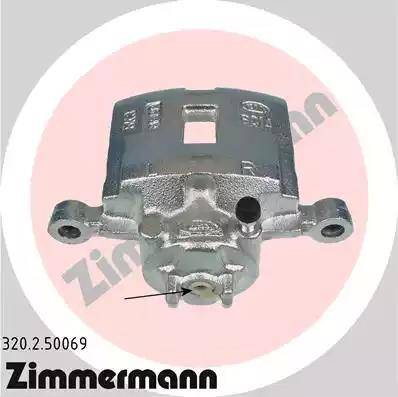 Zimmermann 320.2.50069 - Тормозной суппорт autosila-amz.com