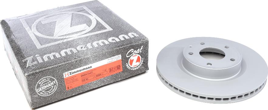 Zimmermann 370.3054.20 - Тормозной диск autosila-amz.com
