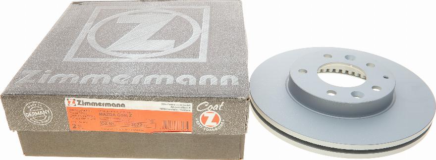 Zimmermann 370.3072.20 - Тормозной диск autosila-amz.com