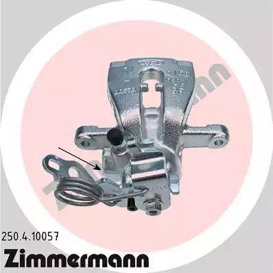 Zimmermann 250.4.10057 - Тормозной суппорт autosila-amz.com