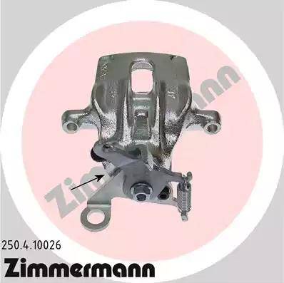 Zimmermann 250.4.10026 - Тормозной суппорт autosila-amz.com