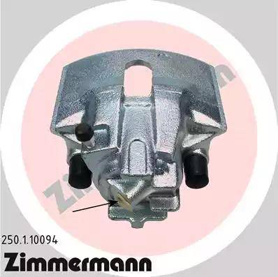 Zimmermann 250.1.10094 - Тормозной суппорт autosila-amz.com
