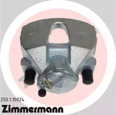 Zimmermann 250.1.10024 - Тормозной суппорт autosila-amz.com