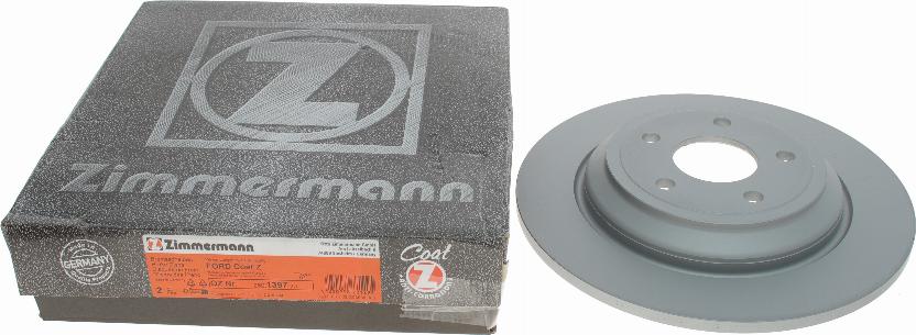 Zimmermann 250.1397.20 - Тормозной диск autosila-amz.com