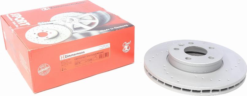 Zimmermann 250.1346.52 - Тормозной диск autosila-amz.com