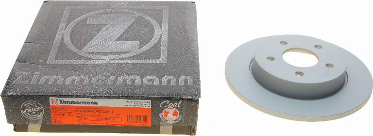 Zimmermann 250.1355.20 - Тормозной диск autosila-amz.com