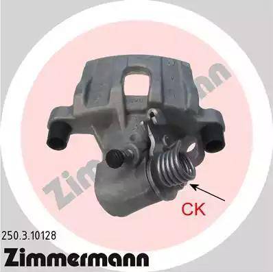 Zimmermann 250.3.10128 - Тормозной суппорт autosila-amz.com