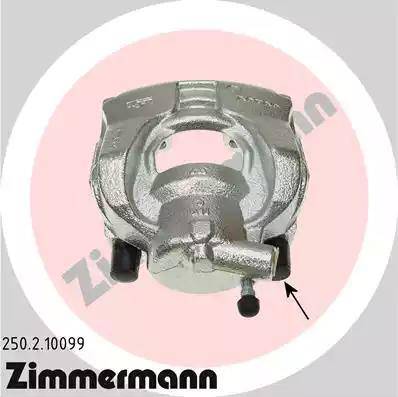 Zimmermann 250.2.10099 - Тормозной суппорт autosila-amz.com