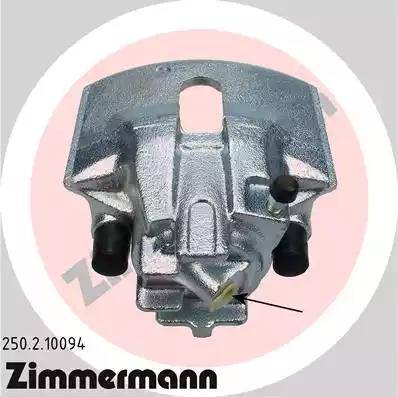 Zimmermann 250.2.10094 - Тормозной суппорт autosila-amz.com