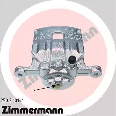 Zimmermann 250.2.10141 - Тормозной суппорт autosila-amz.com