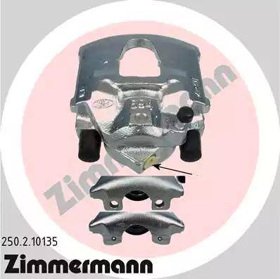 Zimmermann 250.2.10135 - Тормозной суппорт autosila-amz.com
