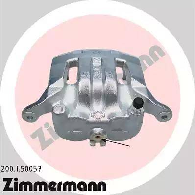 Zimmermann 200.1.50057 - Тормозной суппорт autosila-amz.com