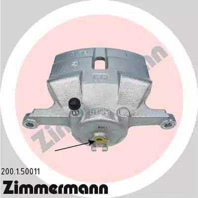 Zimmermann 200.1.50011 - Тормозной суппорт autosila-amz.com