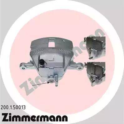 Zimmermann 200.1.50013 - Тормозной суппорт autosila-amz.com