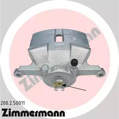 Zimmermann 200.2.50011 - Тормозной суппорт autosila-amz.com