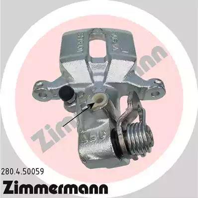 Zimmermann 280.4.50059 - Тормозной суппорт autosila-amz.com