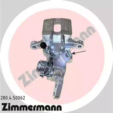 Zimmermann 280.4.50062 - Тормозной суппорт autosila-amz.com