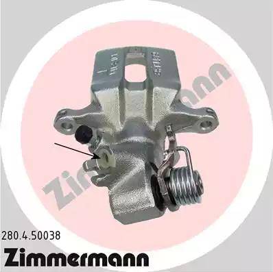 Zimmermann 280.4.50038 - Тормозной суппорт autosila-amz.com