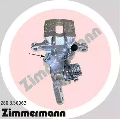 Zimmermann 280.3.50062 - Тормозной суппорт autosila-amz.com