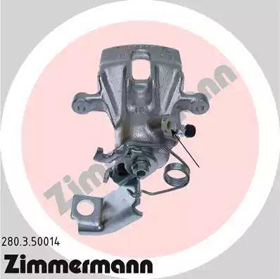 Zimmermann 280.3.50014 - Тормозной суппорт autosila-amz.com