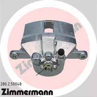 Zimmermann 280.2.50048 - Тормозной суппорт autosila-amz.com