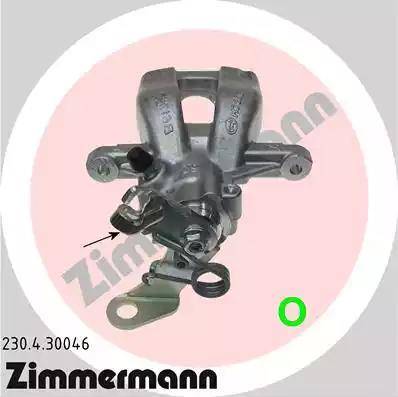 Zimmermann 230.4.30046 - Тормозной суппорт autosila-amz.com