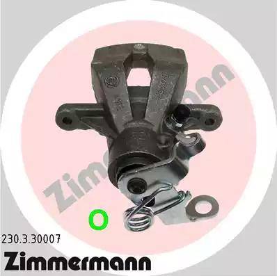 Zimmermann 230.3.30007 - Тормозной суппорт autosila-amz.com