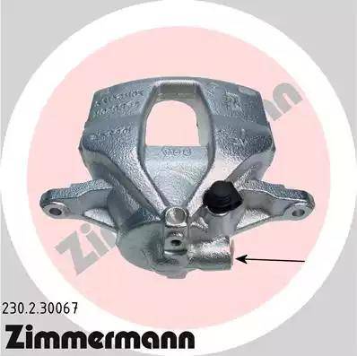 Zimmermann 230.2.30067 - Тормозной суппорт autosila-amz.com