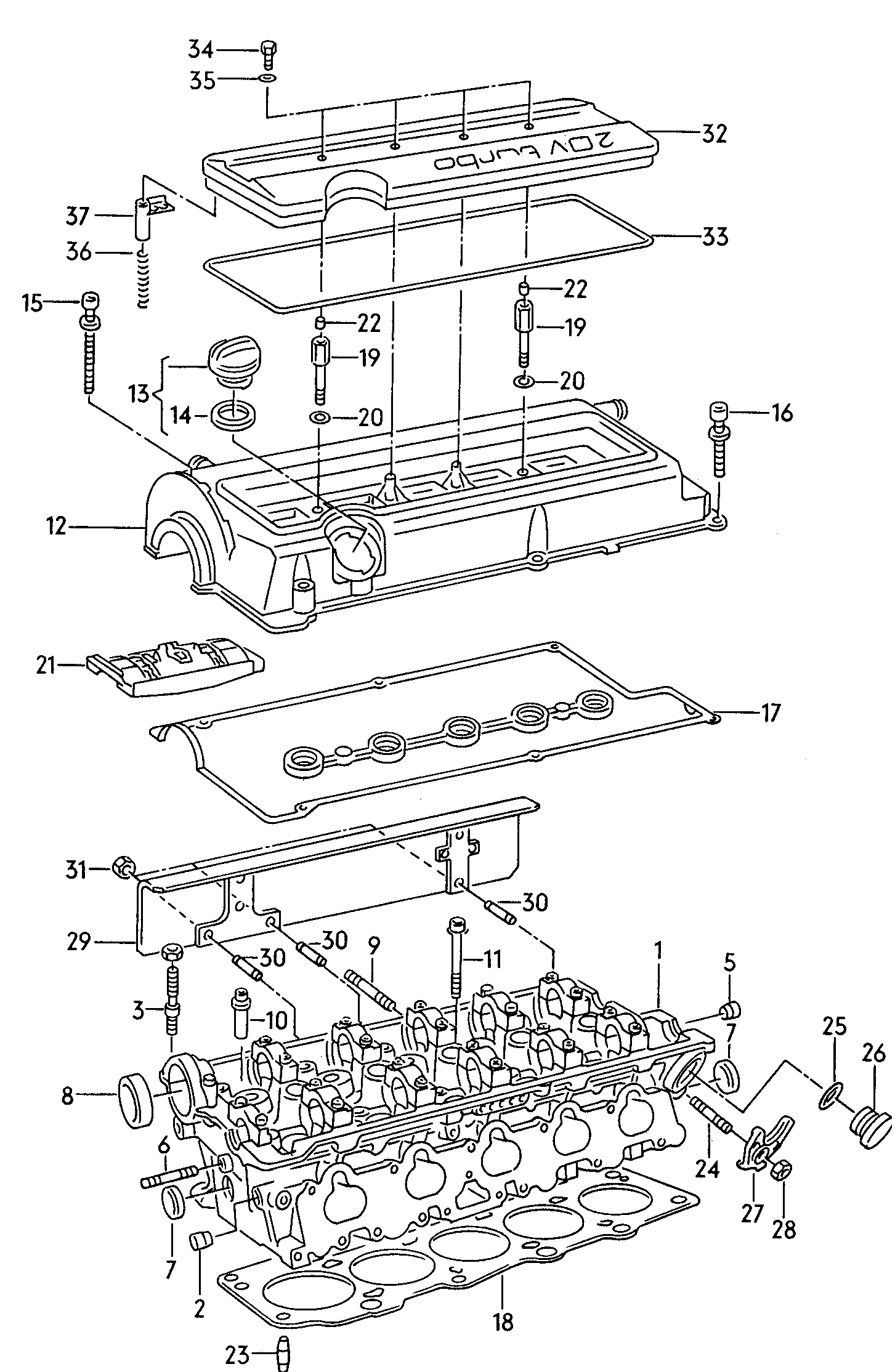 Seat 027 103 419 - Направляющая втулка клапана autosila-amz.com