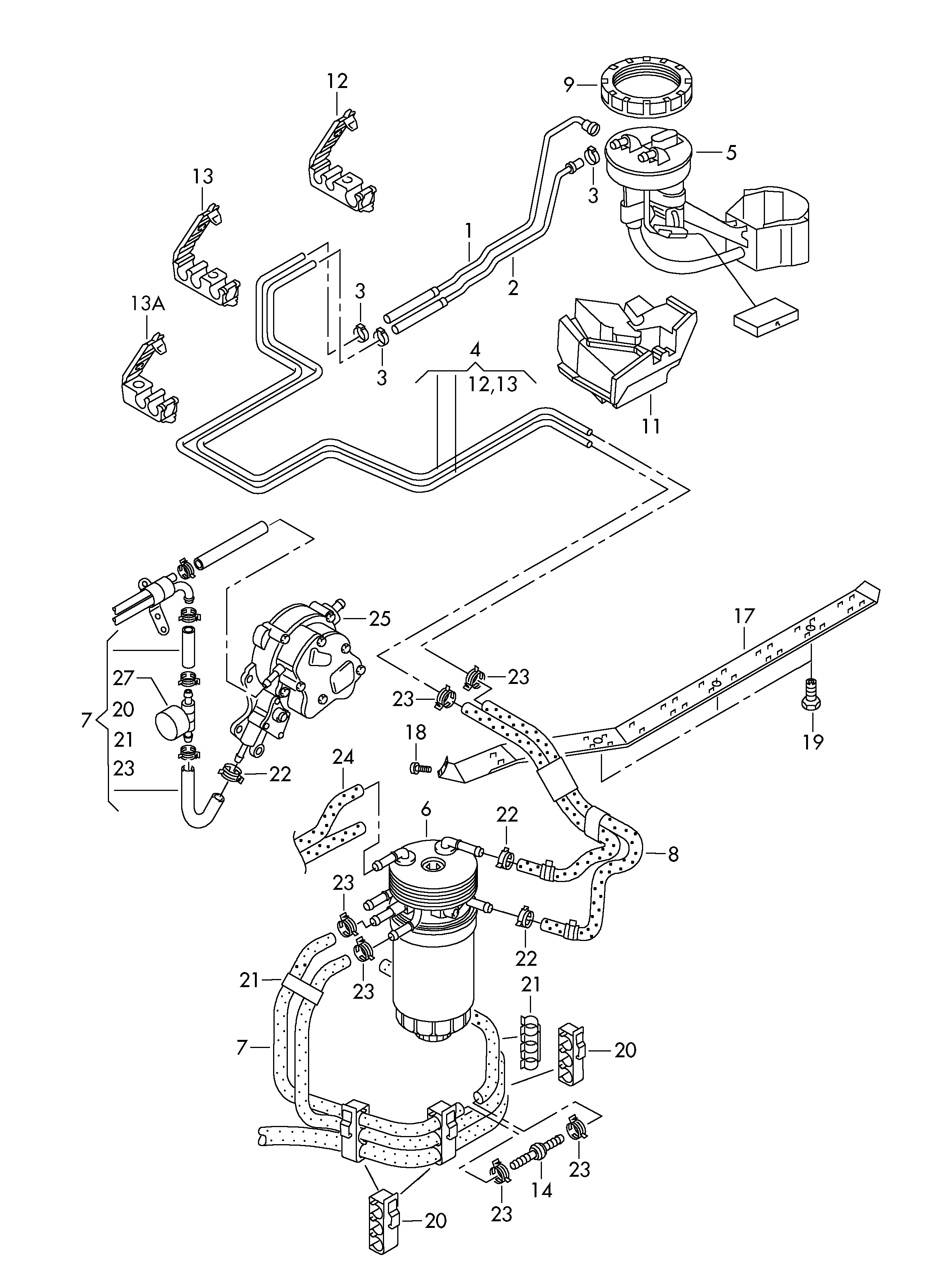 VW 038 906 081 B - Датчик, температура топлива autosila-amz.com