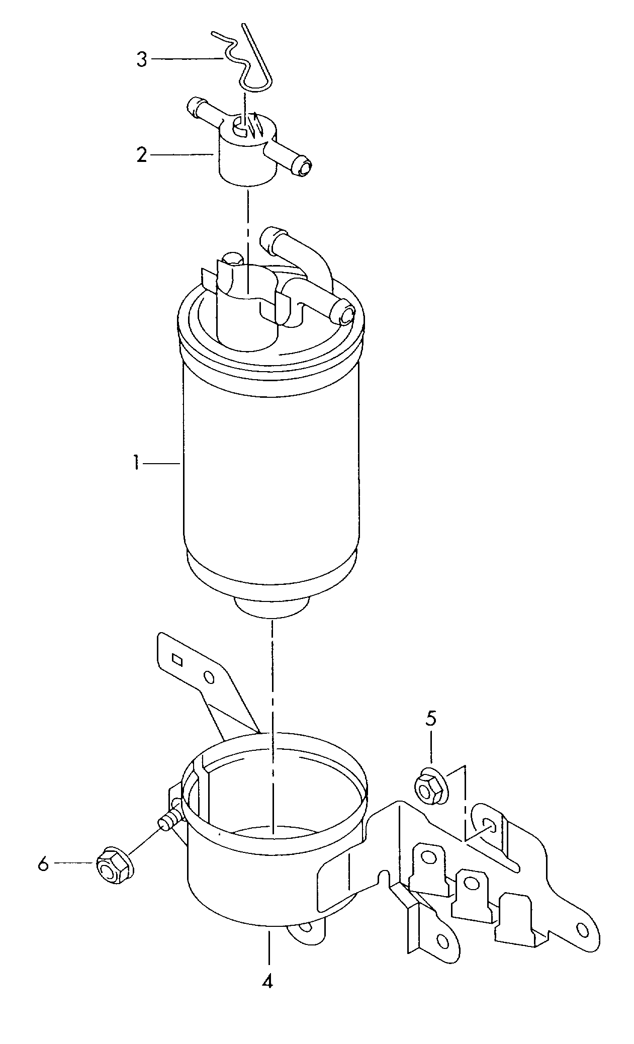 VW 057 127 247 A - Клапан, топливный фильтр autosila-amz.com