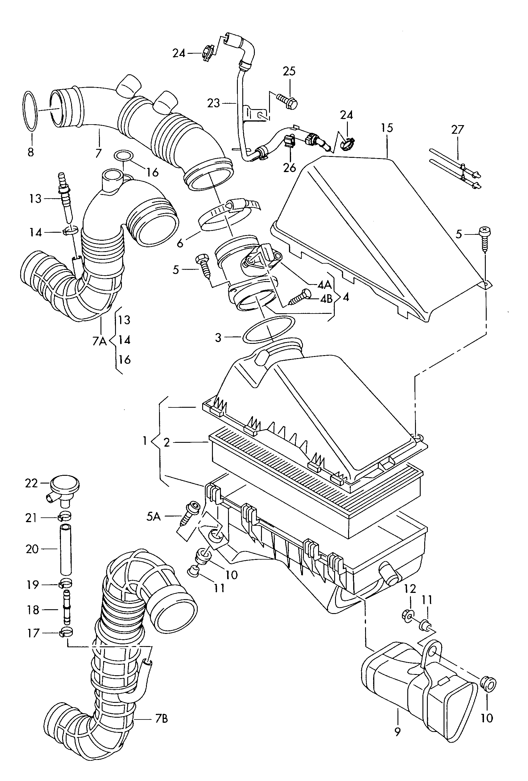 AUDI 06A906461E - Датчик потока, массы воздуха autosila-amz.com