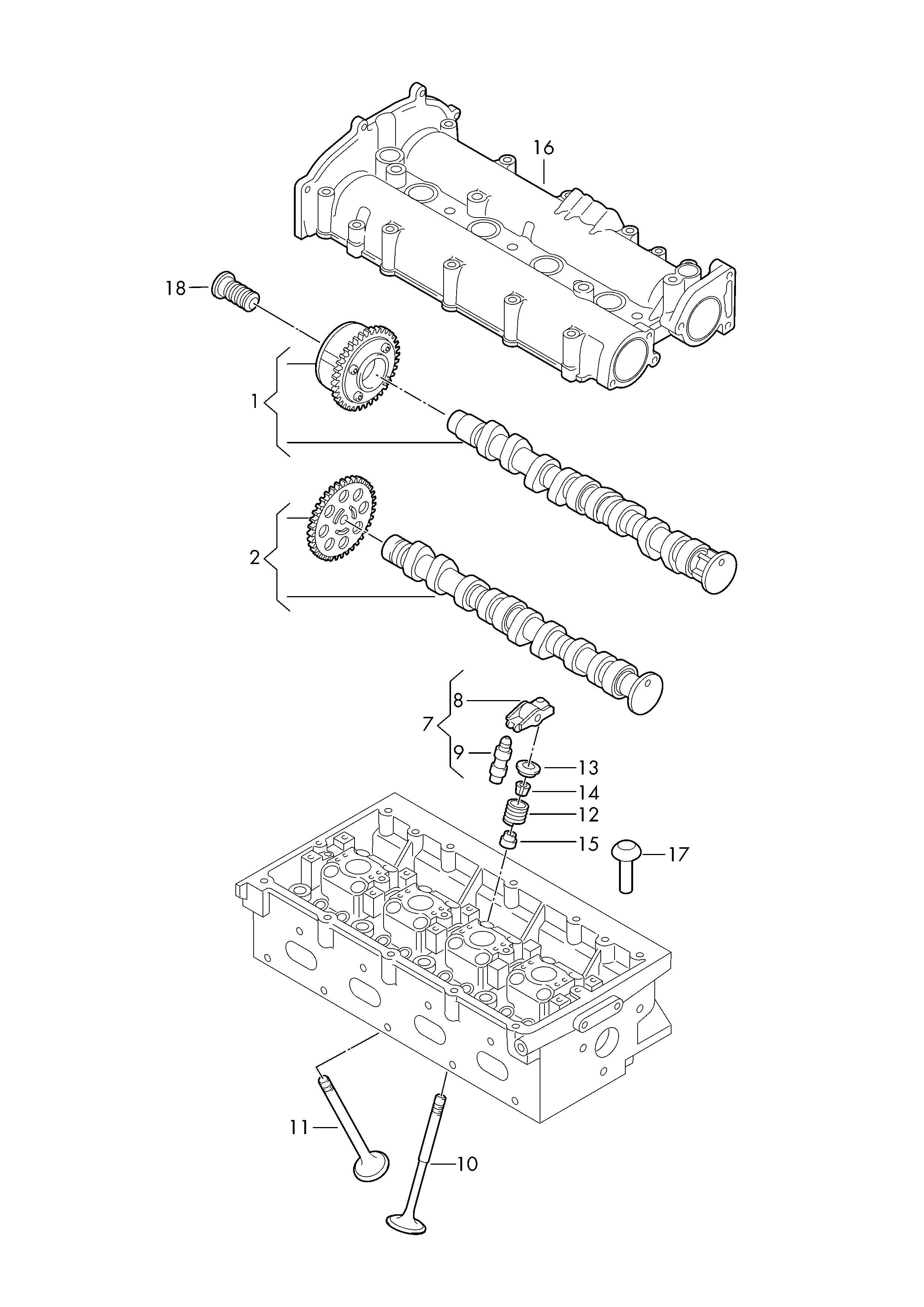 VW 06E 109 417 N - Балансир, управление двигателем autosila-amz.com