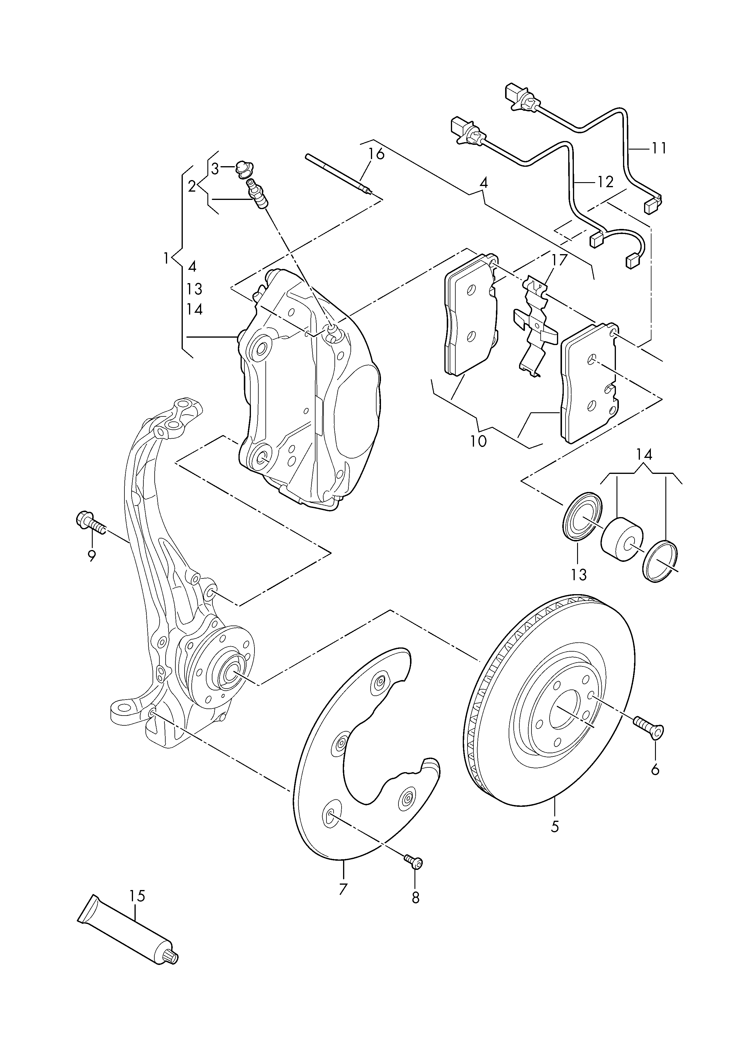 VAG 8R0615301C - Тормозной диск autosila-amz.com